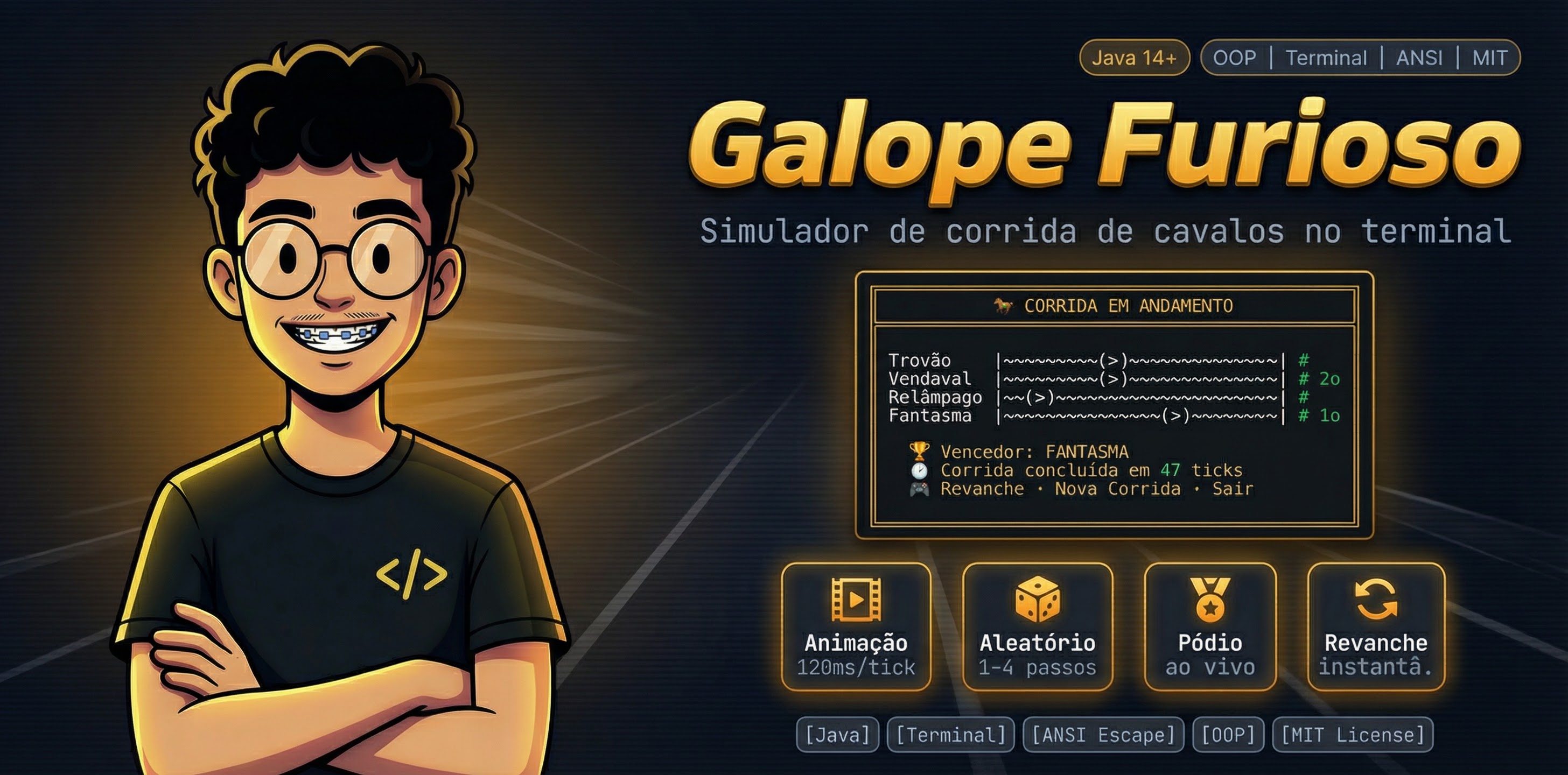 Preview do projeto Galope Furioso